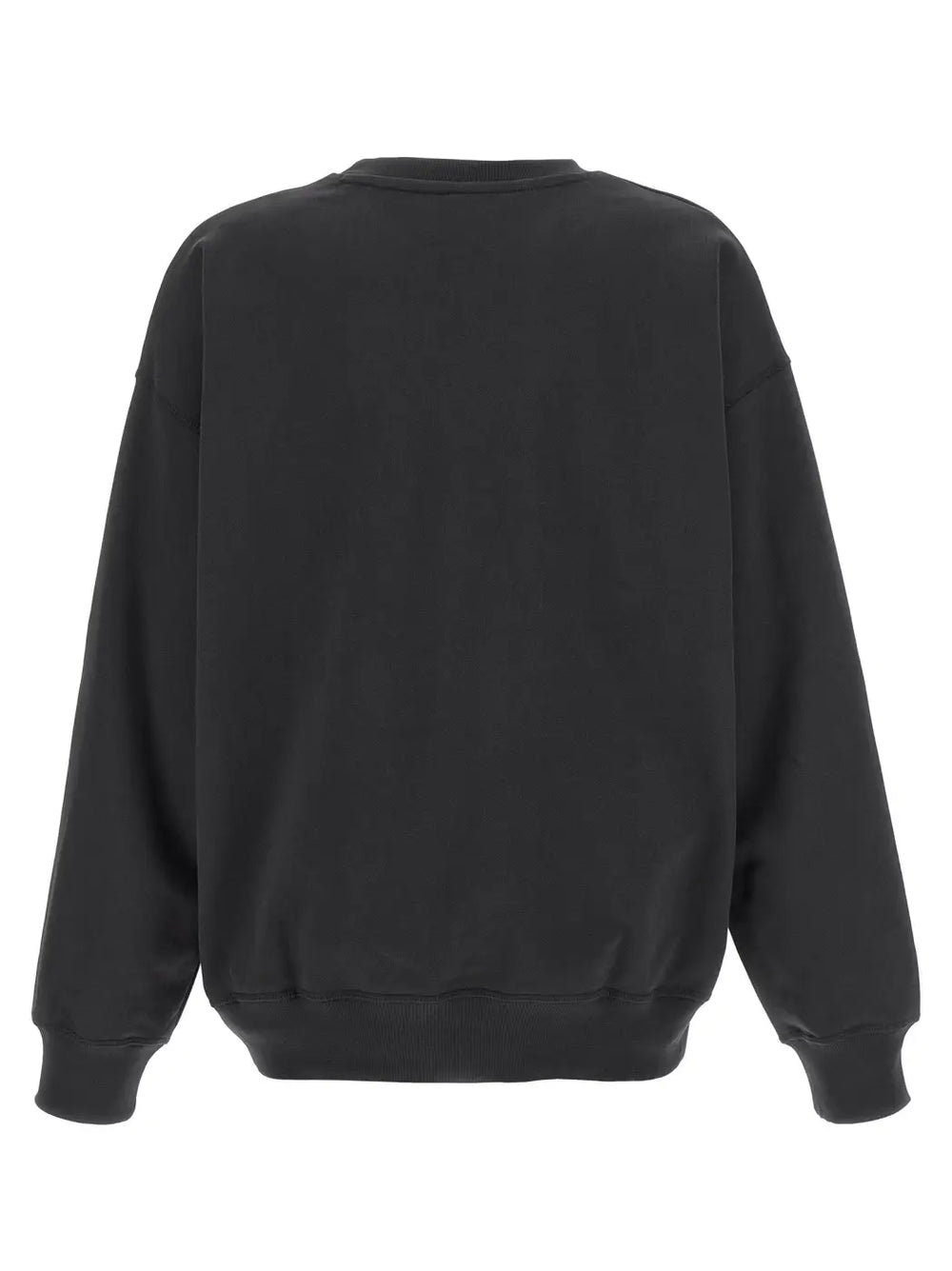 Ganni Black Organic Cotton Sweatshirt