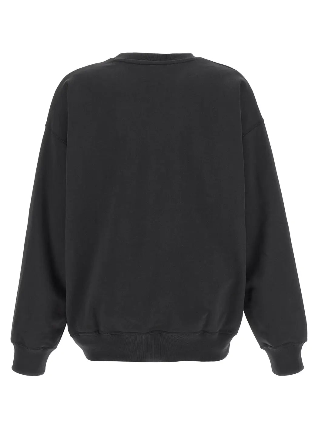Ganni Black Organic Cotton Sweatshirt