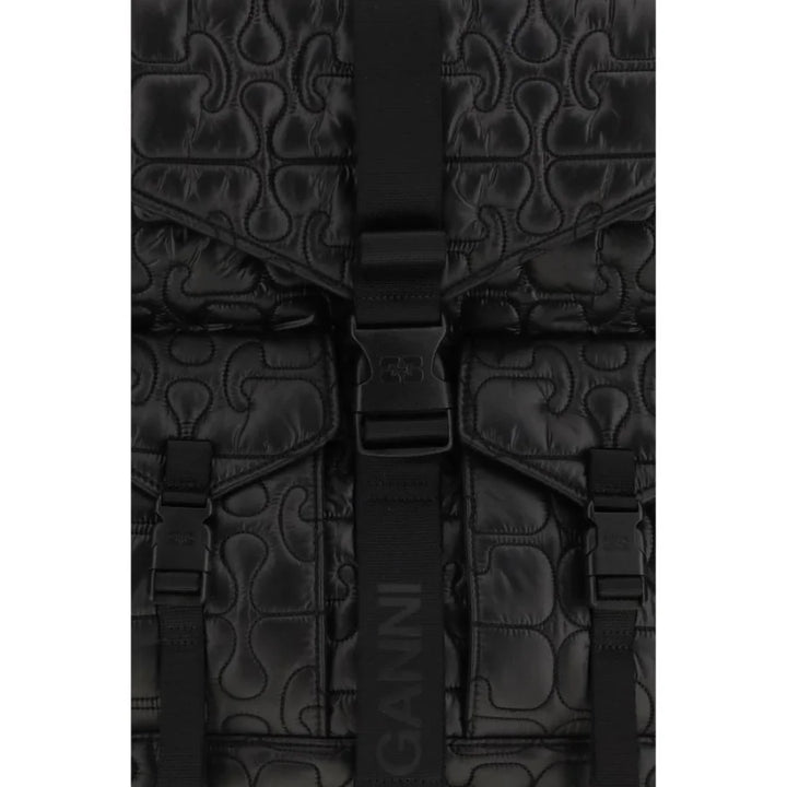 Ganni Black Polyamide Backpack