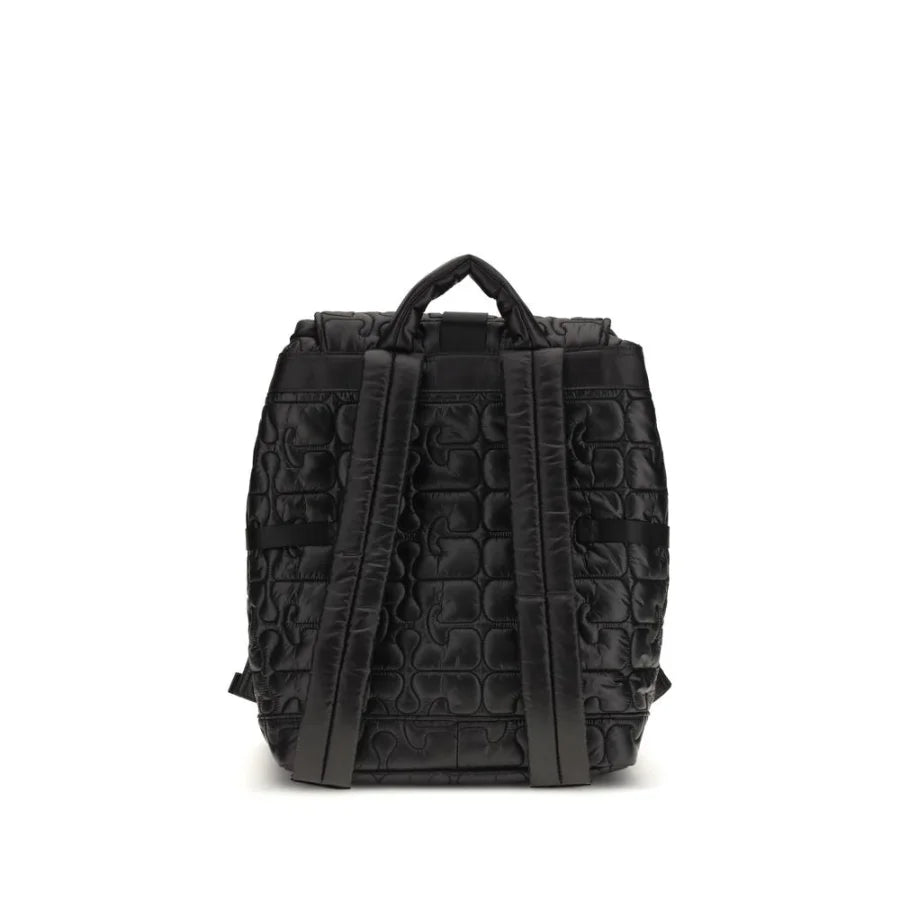 Ganni Black Polyamide Backpack
