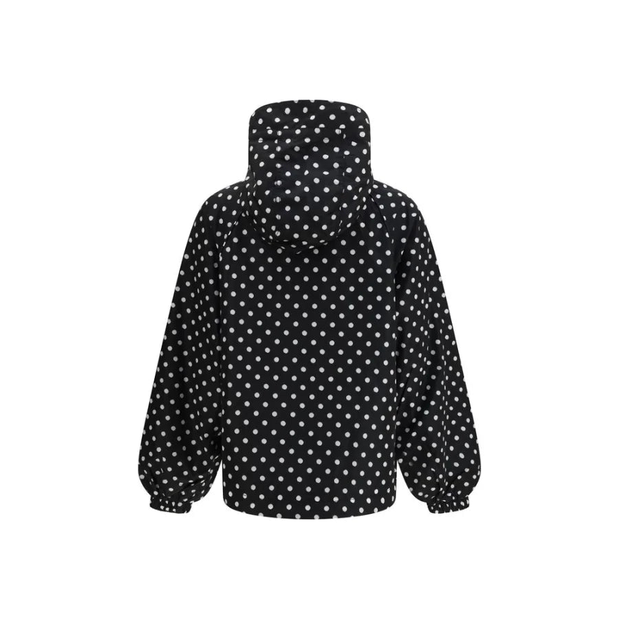 Ganni Black Recycled Polyamide Shell Jacket
