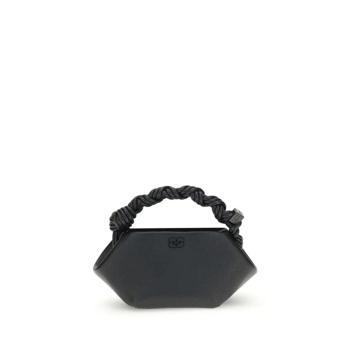Ganni Black Recycled Polyester Handbag