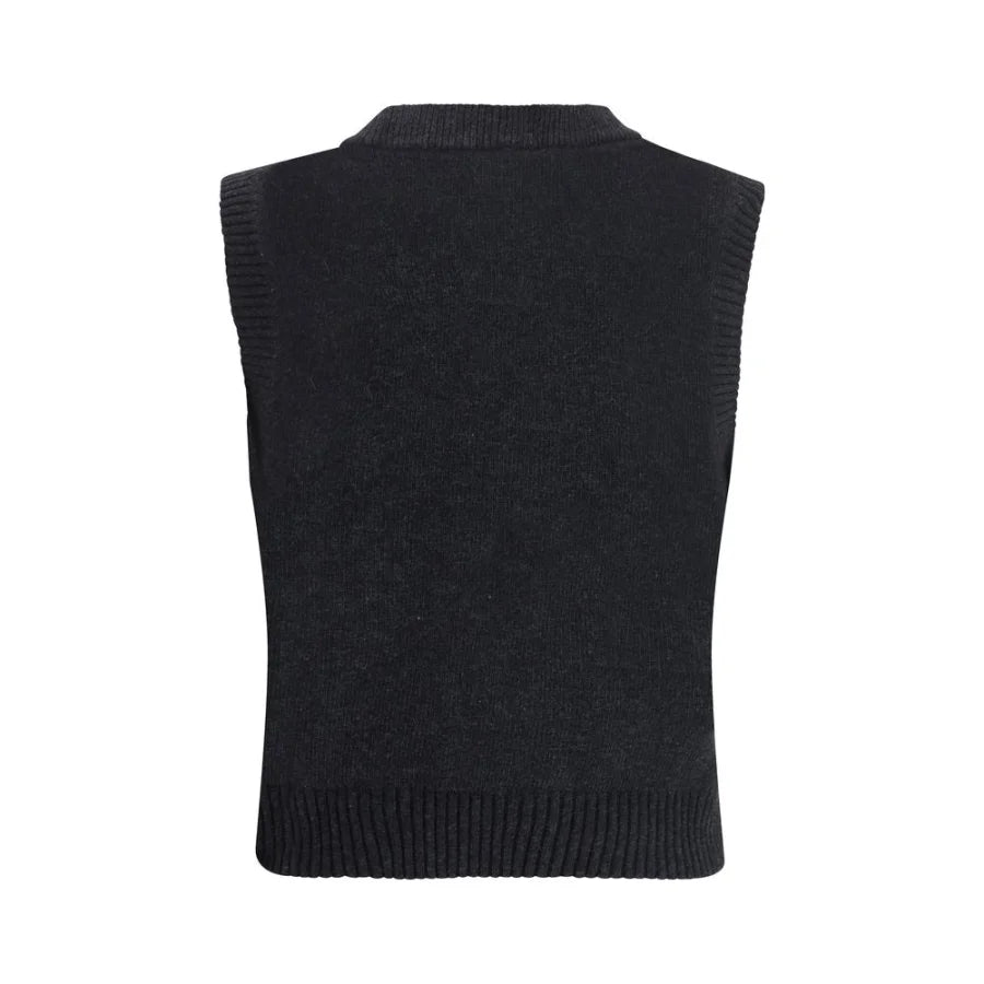 Ganni Black Wool Sweatshirt