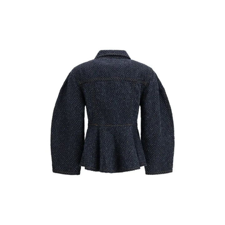 Ganni Blue Cotton Denim Jacket