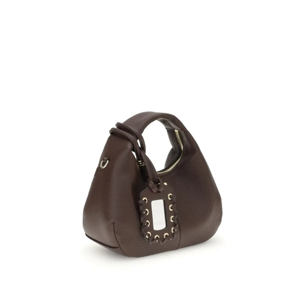 Ganni - Brown Recycled Polyester Handbag