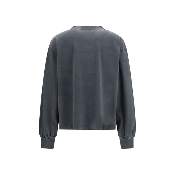 Ganni - Gray Cotton Sportswear