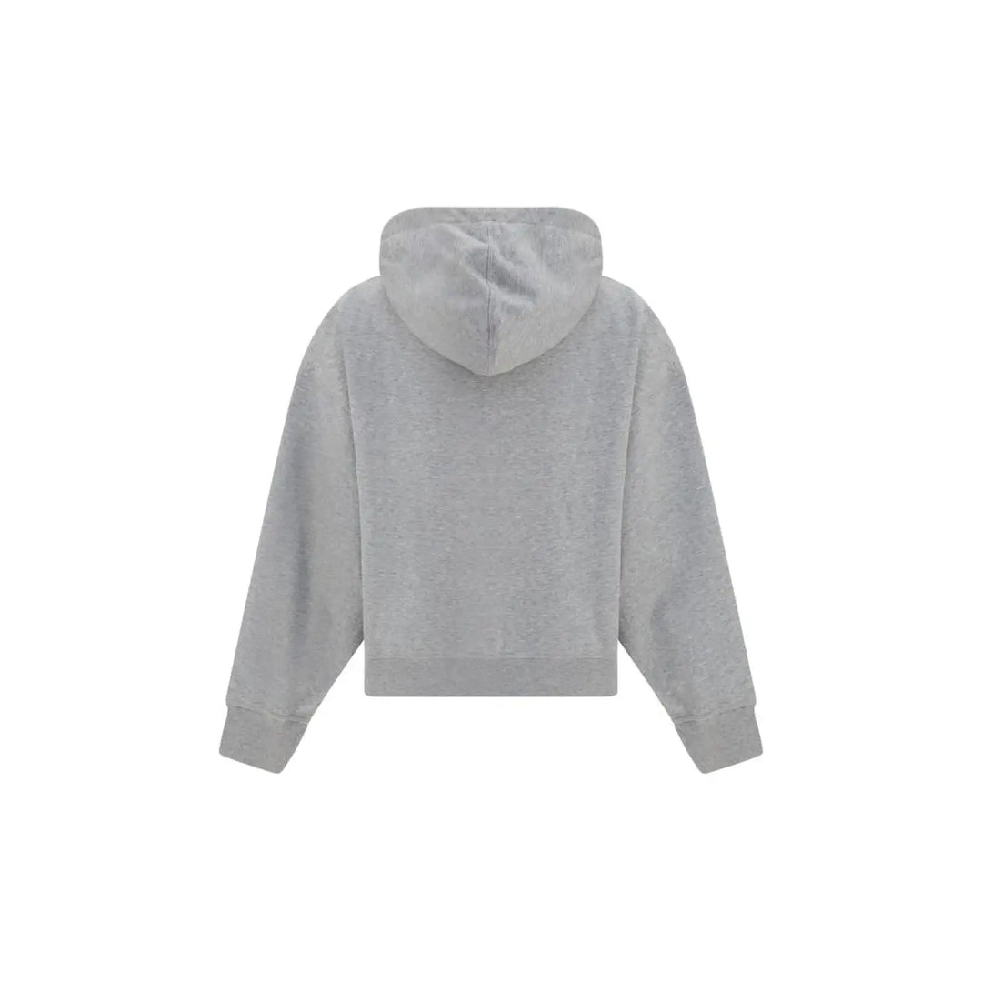 Ganni Gray Cotton Sweatshirt