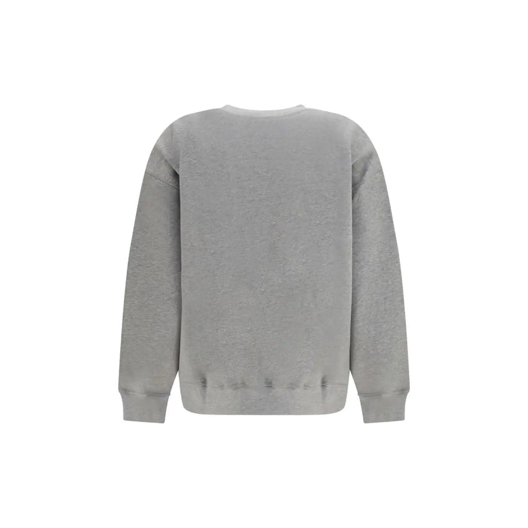 Ganni Gray Cotton Sweatshirt