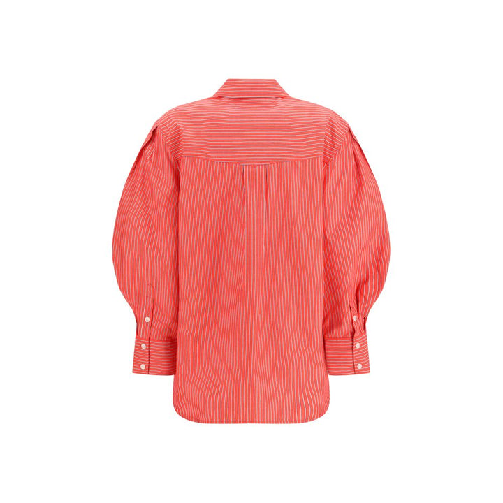 Ganni Blouses - Women’s Multicolor Cotton Blouse