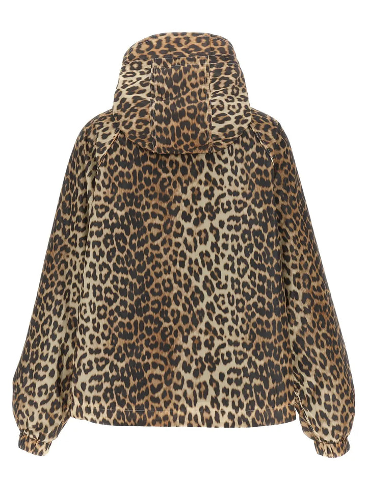 Ganni Multicolor Nylon Shell Jacket