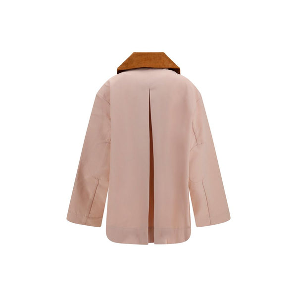 Ganni Coats & Jackets - Multicolor Polyester Full-Length Jacket