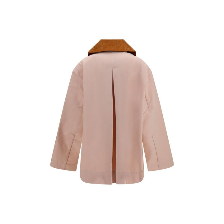 Ganni Coats &amp; Jackets - Multicolor Polyester Full-Length Jacket