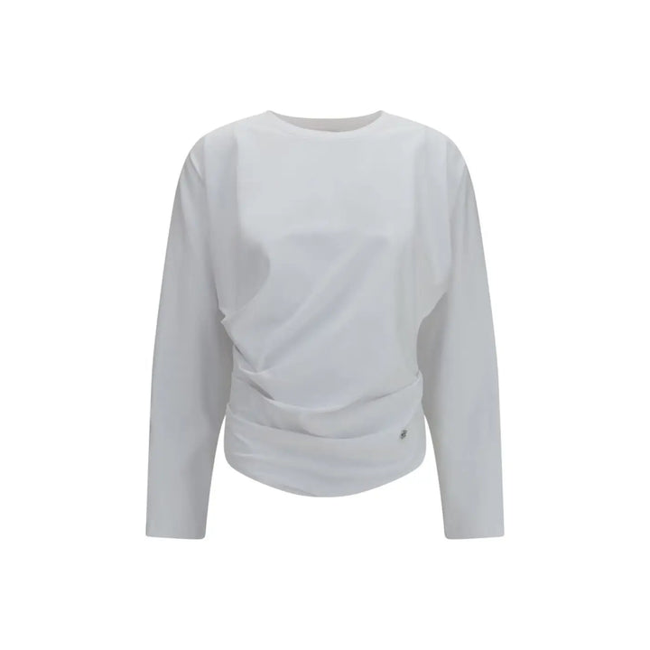 Ganni White Cotton Shirt