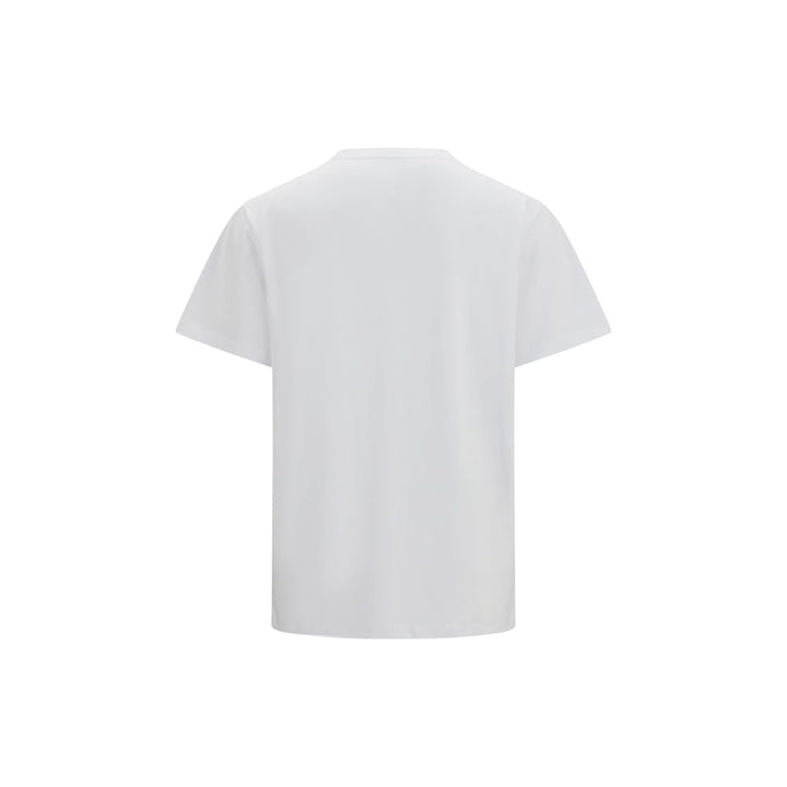 Ganni - White Cotton T-Shirt