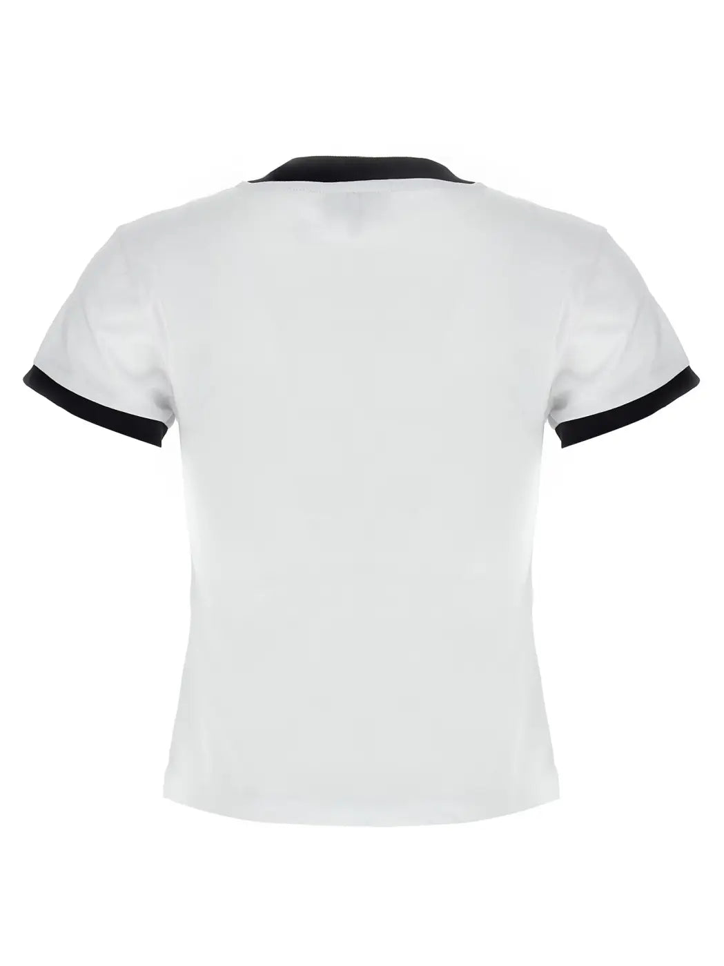 Ganni White Cotton T-shirt