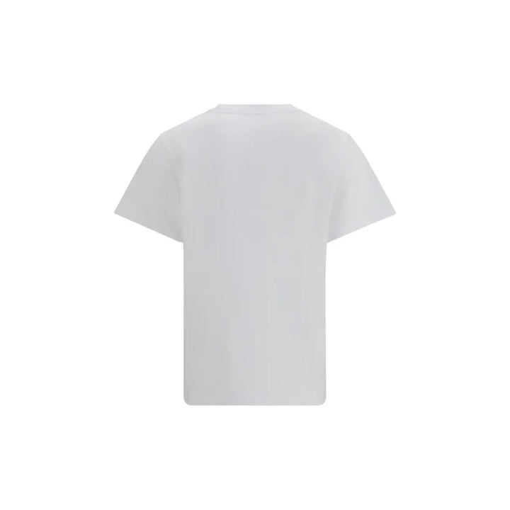 Ganni White Cotton T-Shirt