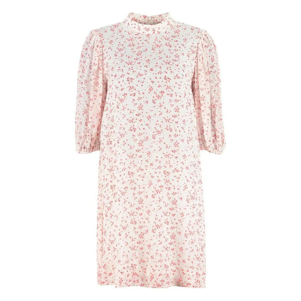 Ganni White Viscose Casual Dress women’s dress