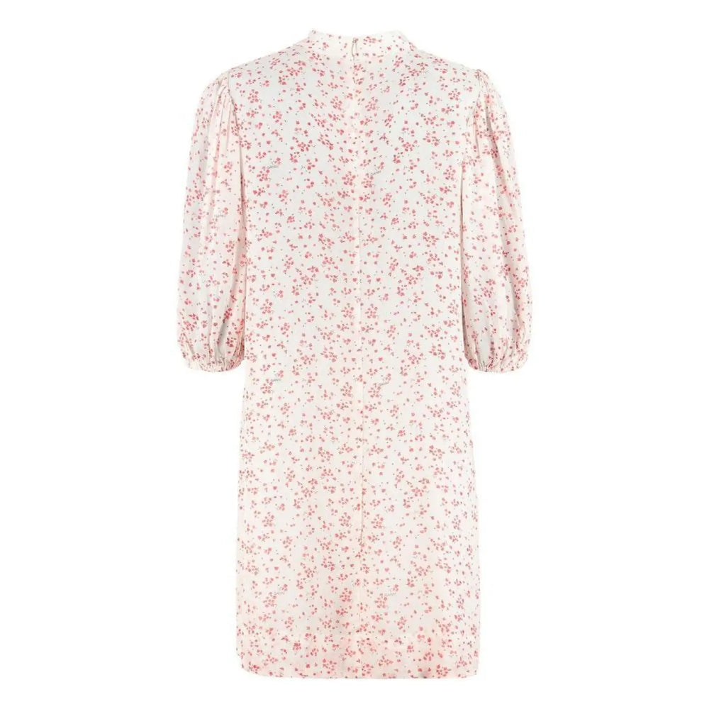 Ganni White Viscose Casual Dress