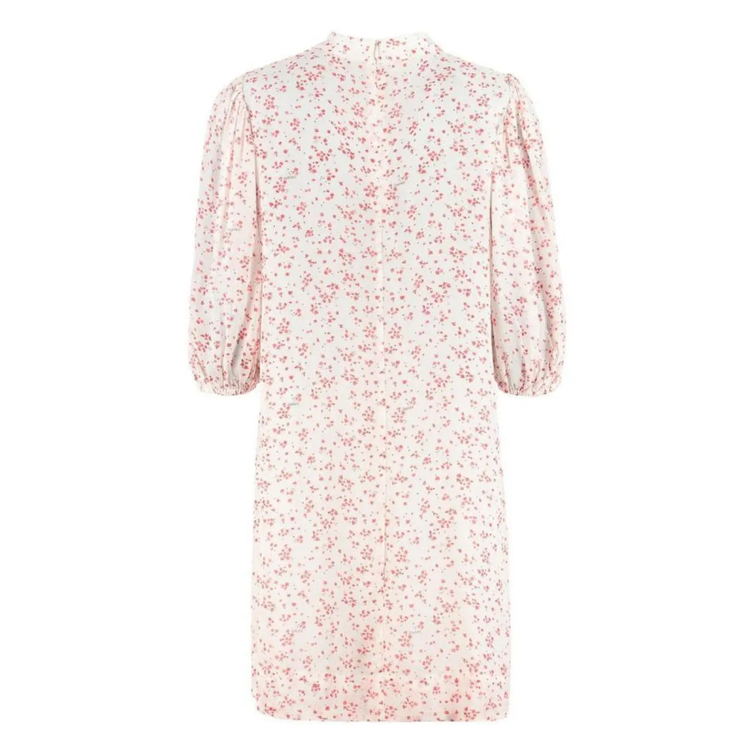 Ganni White Viscose Casual Dress