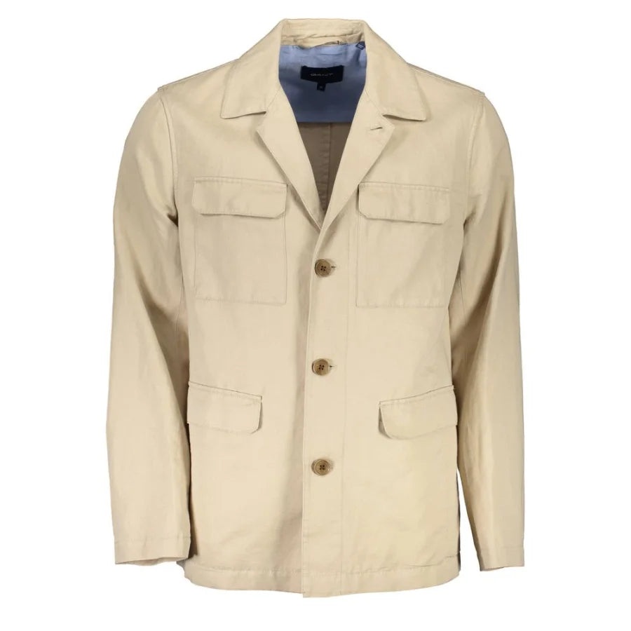 Gant Beige Cotton Men’s Jacket