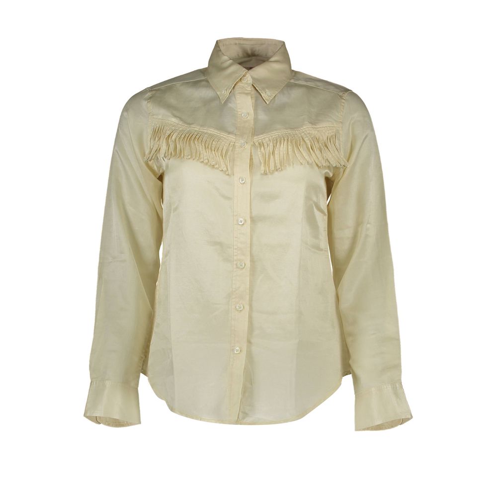 Gant Shirts - Beige Cotton Women Shirt