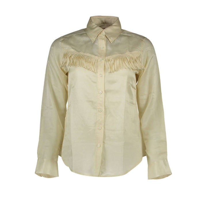 Gant Shirts - Beige Cotton Women Shirt