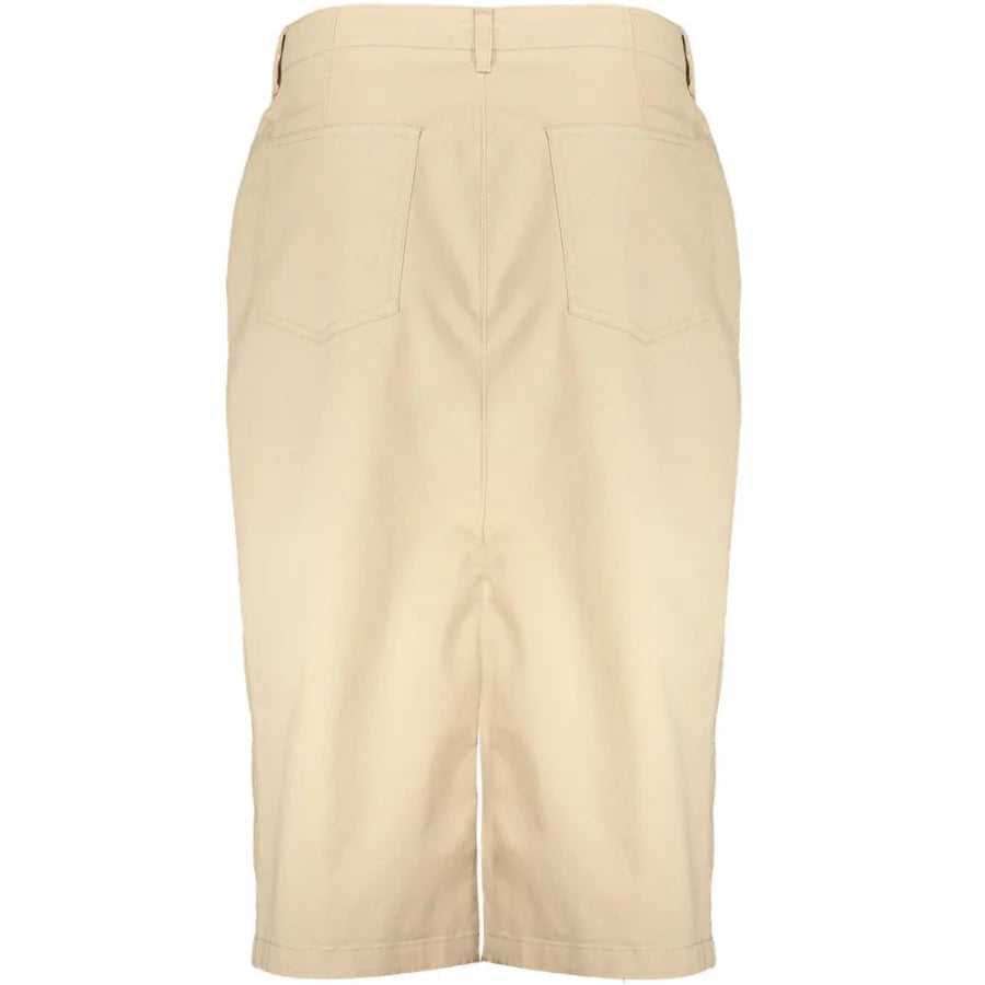 Gant Beige Cotton Women Skirt