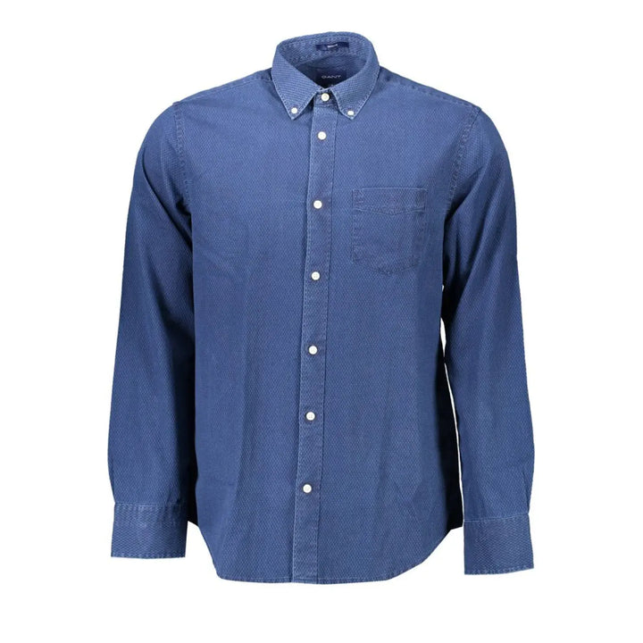 Gant Blu Cotton Men’s Shirt