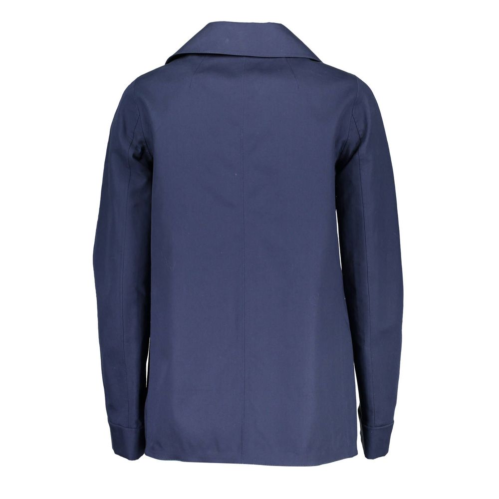 Gant Coats &amp; Jackets - Blu Cotton Women’s Jacket