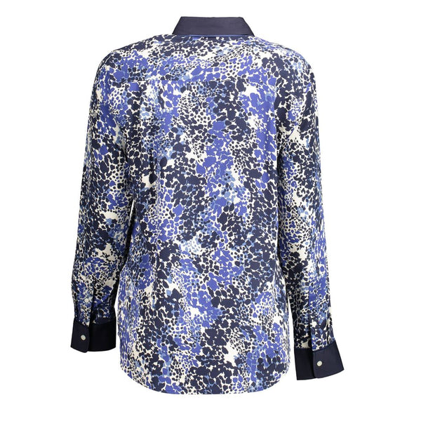 Gant Shirts - Blu Lyocell Women Shirt