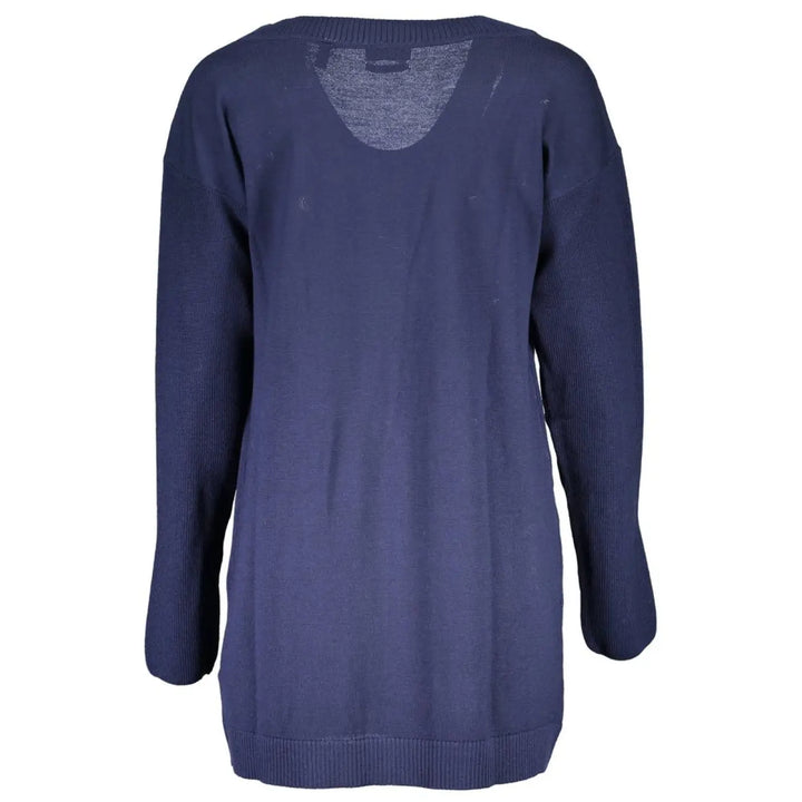 Gant Blu Wool Womens Cardigan