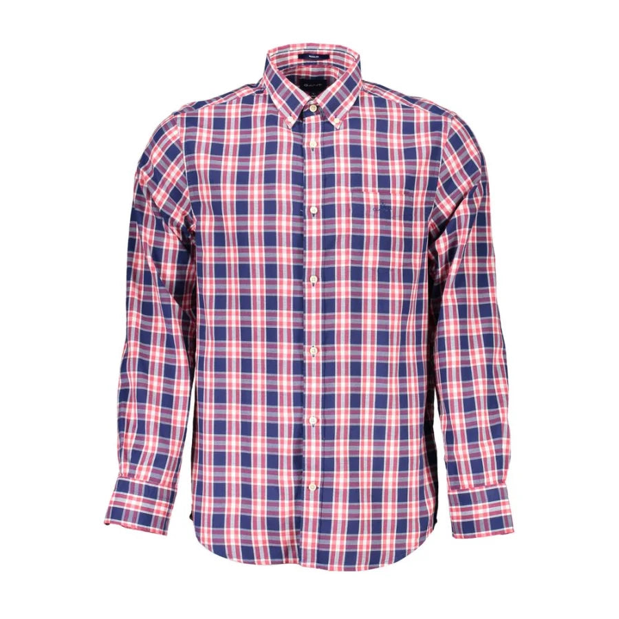 Gant Blue Cotton Men’s Shirt