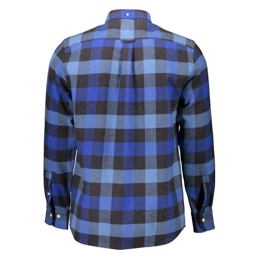 Gant Blue Cotton Men’s Shirt