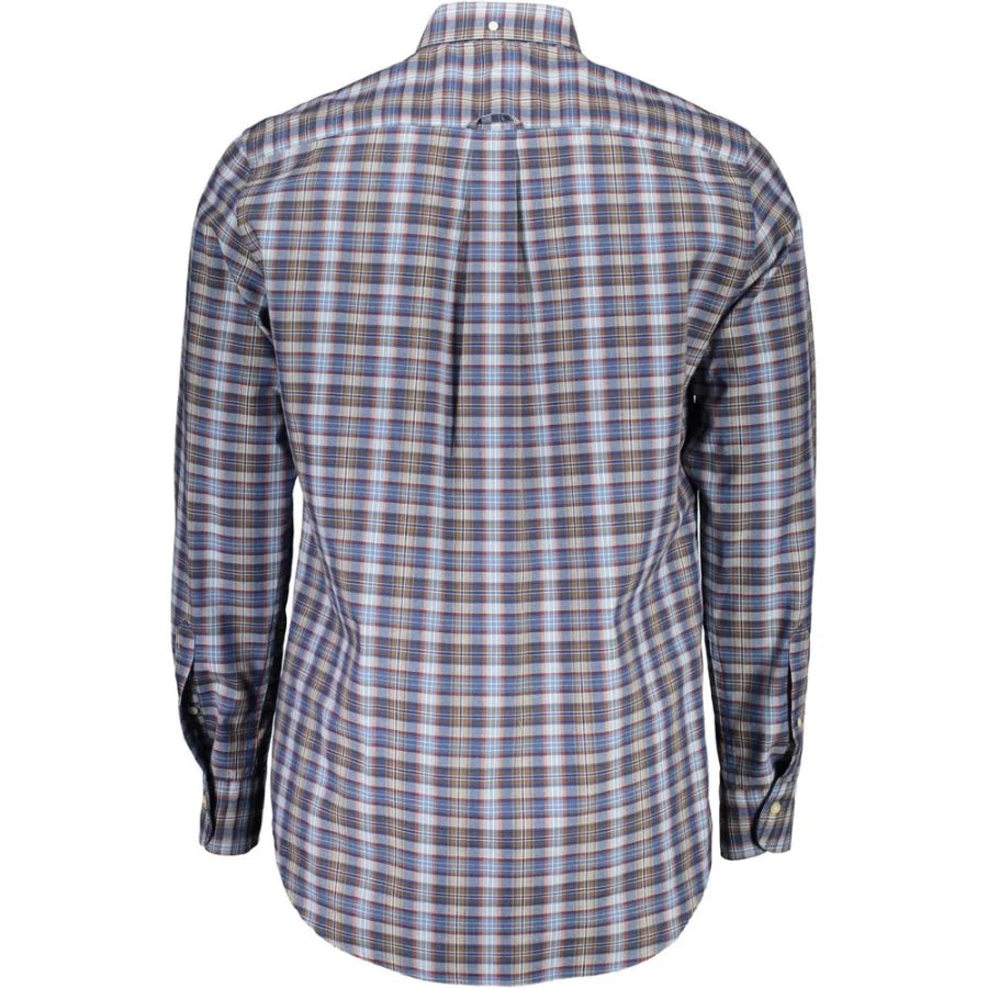 Gant Blue Cotton Men’s Shirt