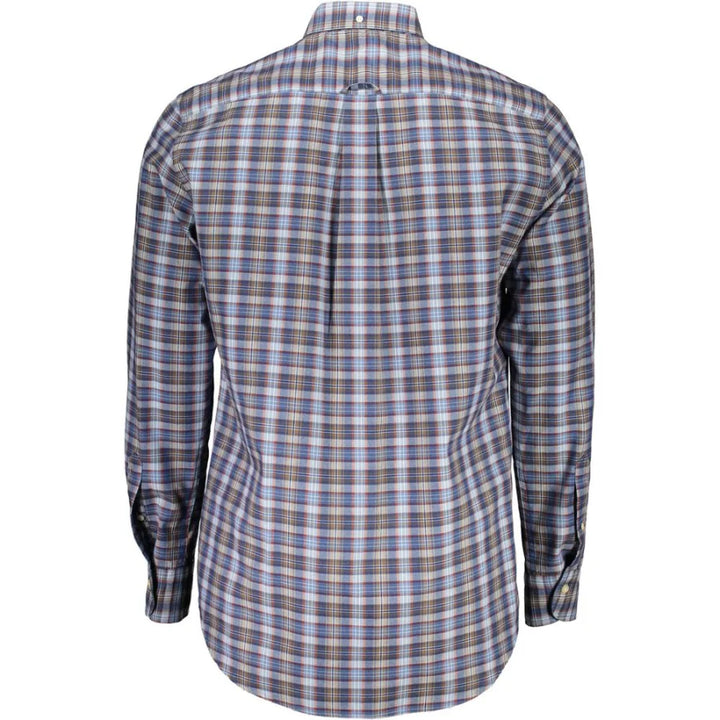 Gant Blue Cotton Men’s Shirt