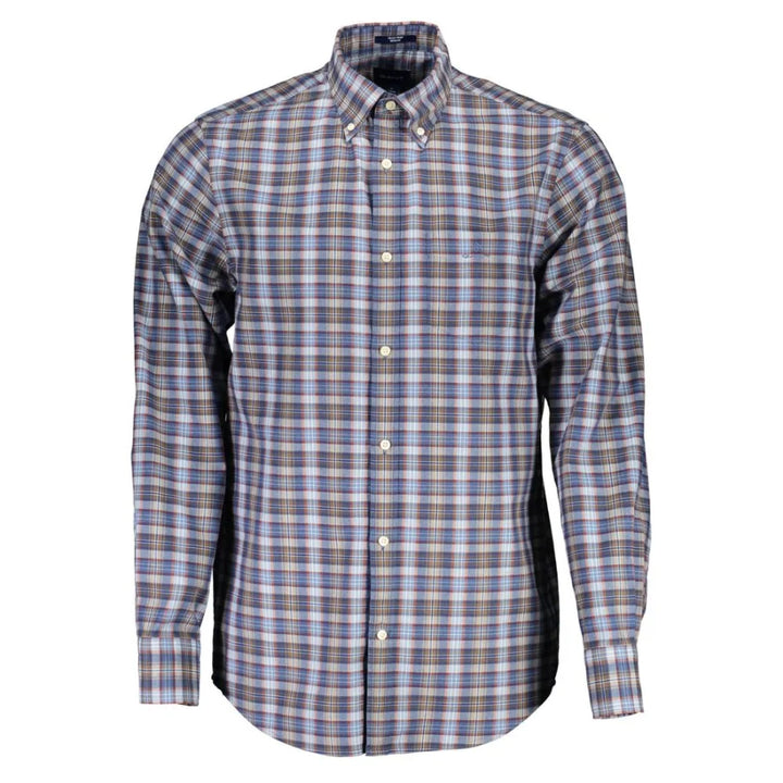 Gant Blue Cotton Men’s Shirt