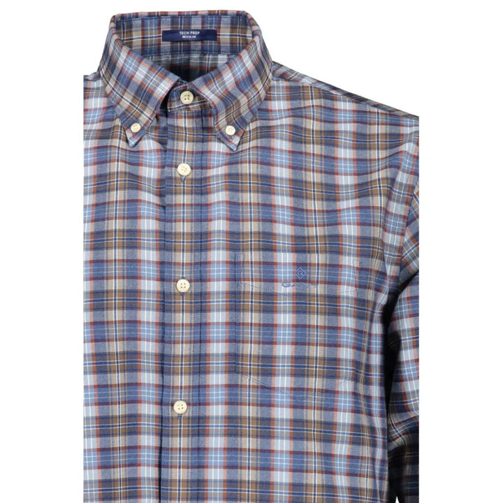 Gant Blue Cotton Men’s Shirt