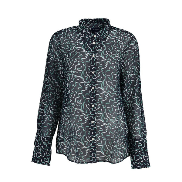 Gant Shirts - Blue Cotton Women Shirt