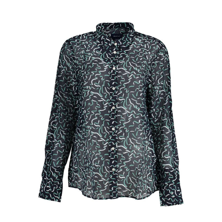 Gant Shirts - Blue Cotton Women Shirt
