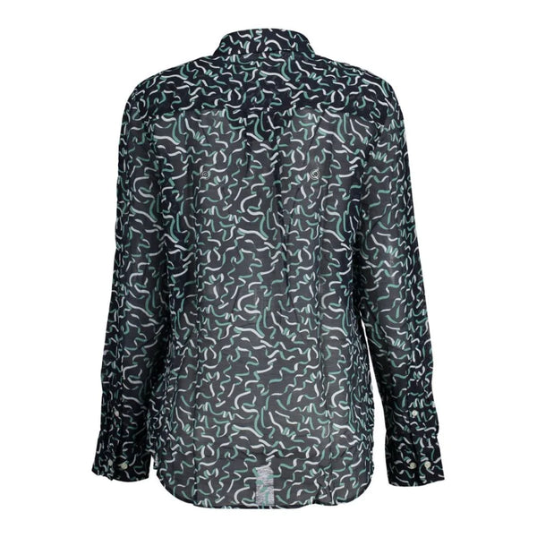 Gant Blue Cotton Women Shirt