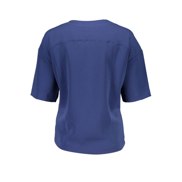 Gant - Blue Cotton Women T-Shirt
