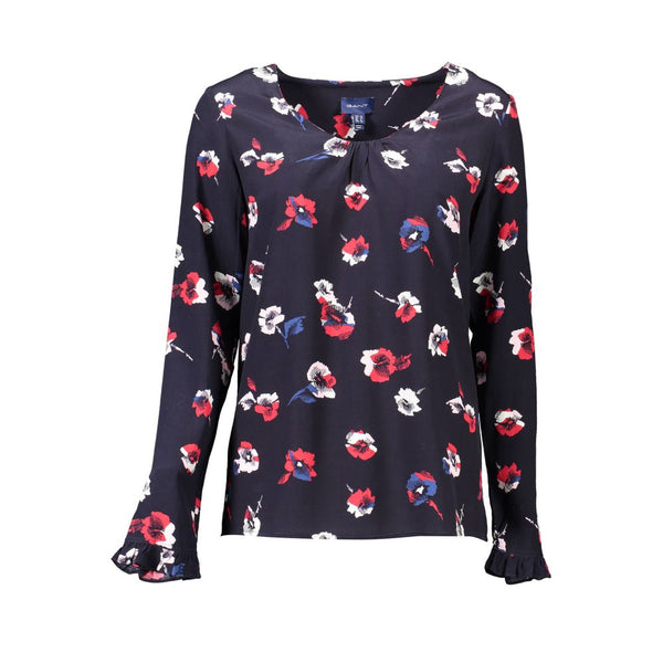 Gant Sweaters - Blue Viscosa Women Sweater