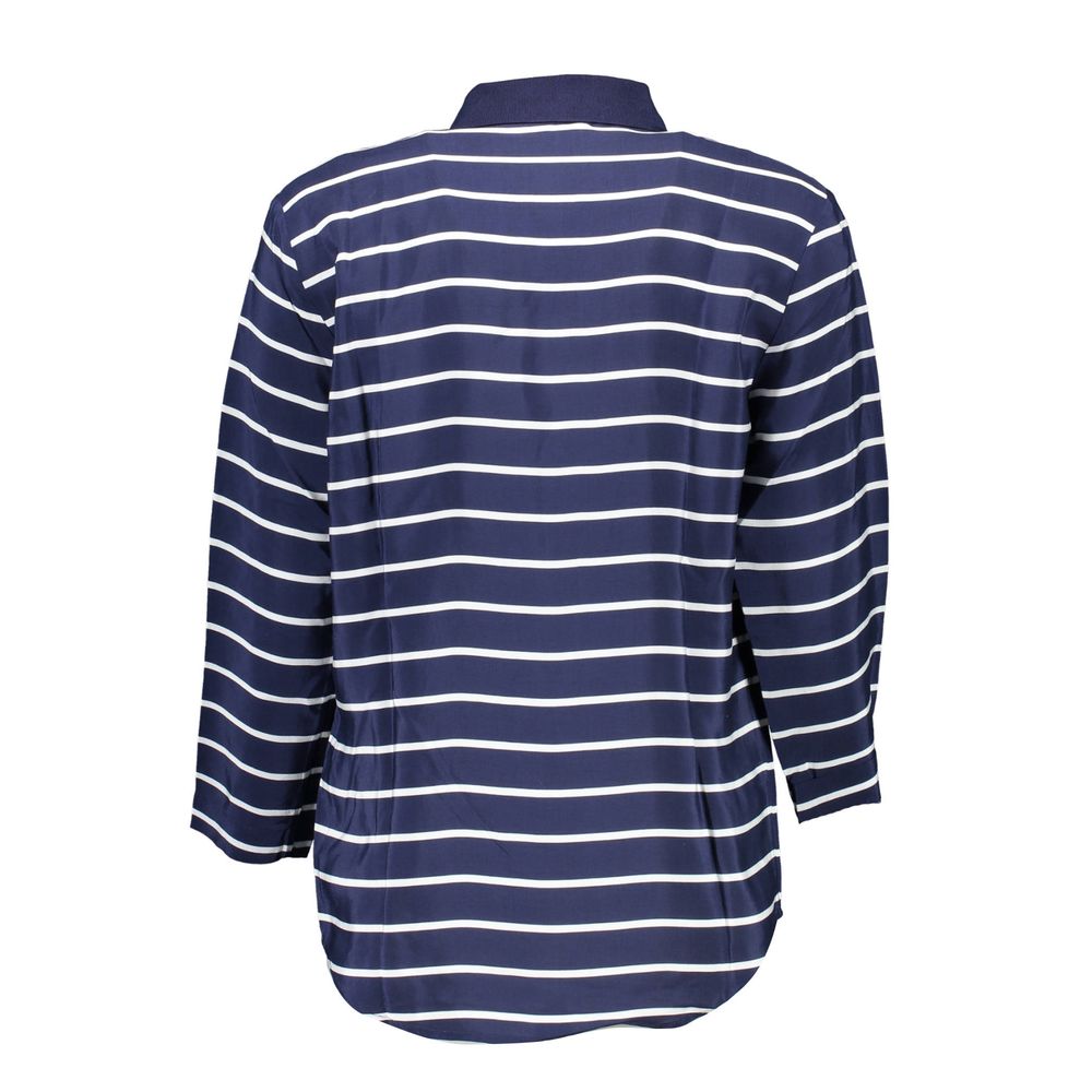 Gant - Blue Viscose Women Polo Shirt