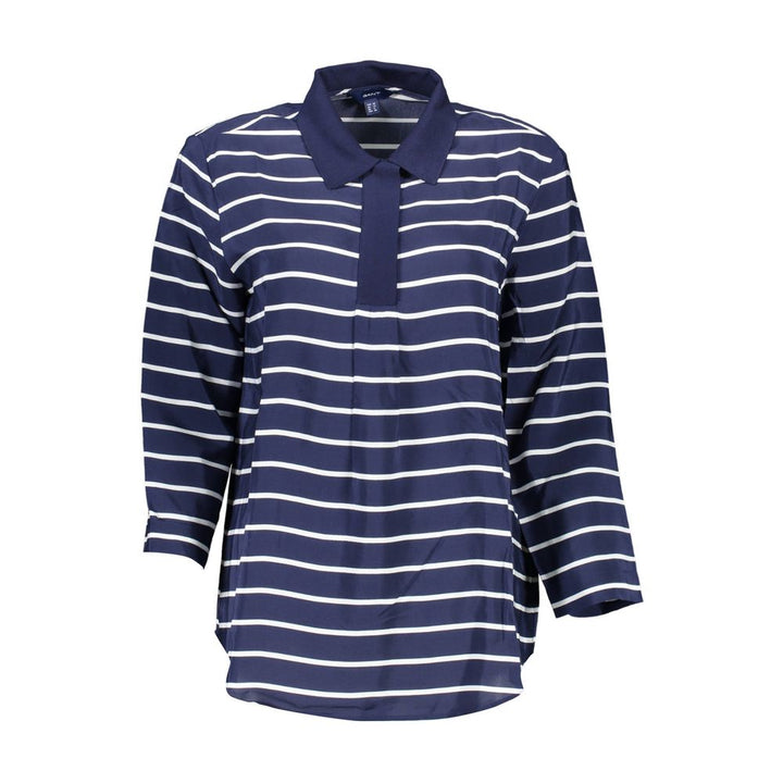 Gant - Blue Viscose Women Polo Shirt