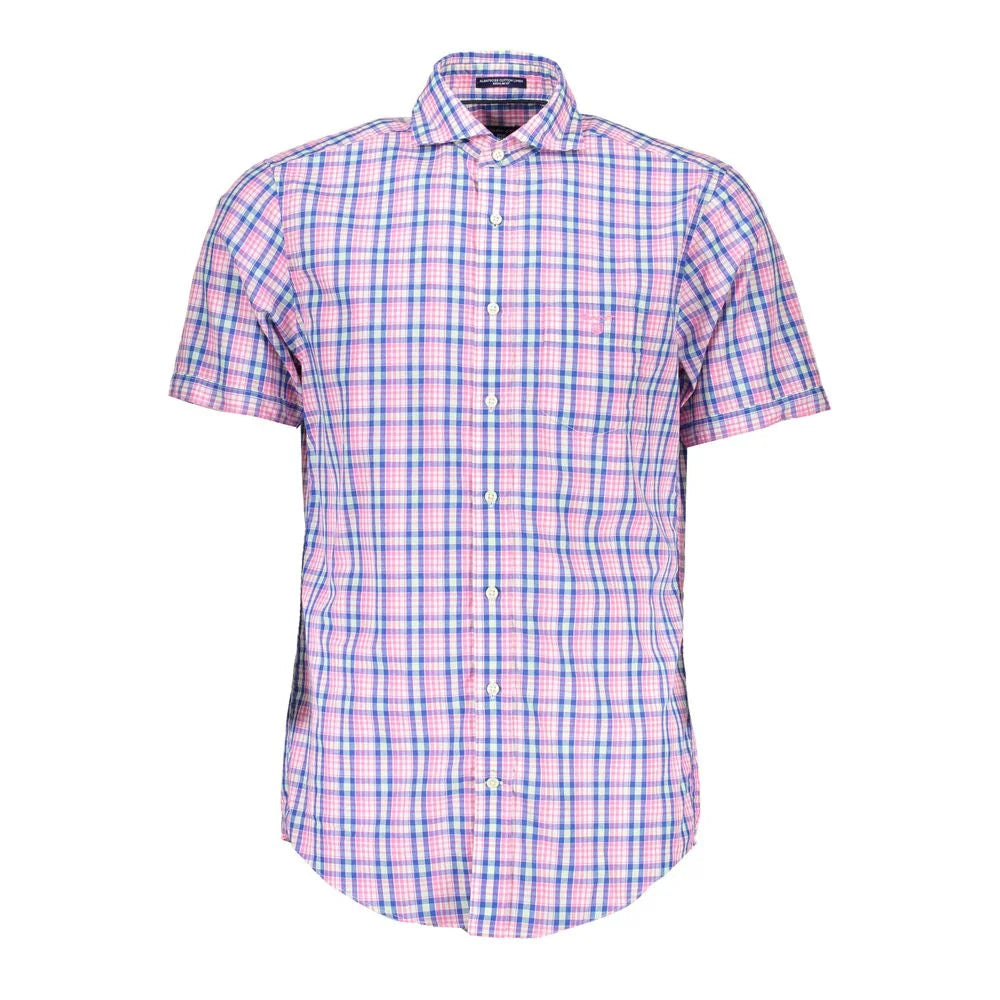 Gant Pink Cotton Men Shirt