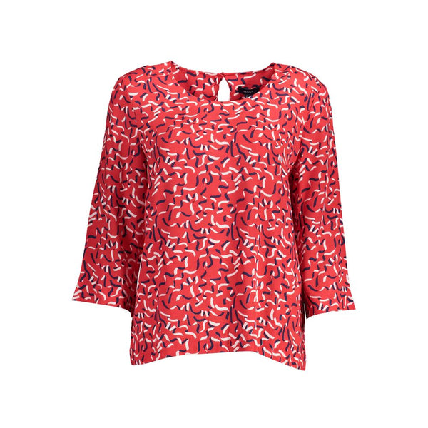 Gant Blouses - Red Viscose Women Sweater
