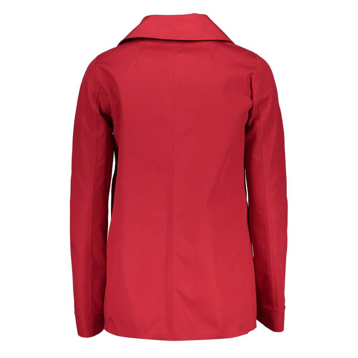 Gant Coats &amp; Jackets - Rosso Cotton Women Jacket