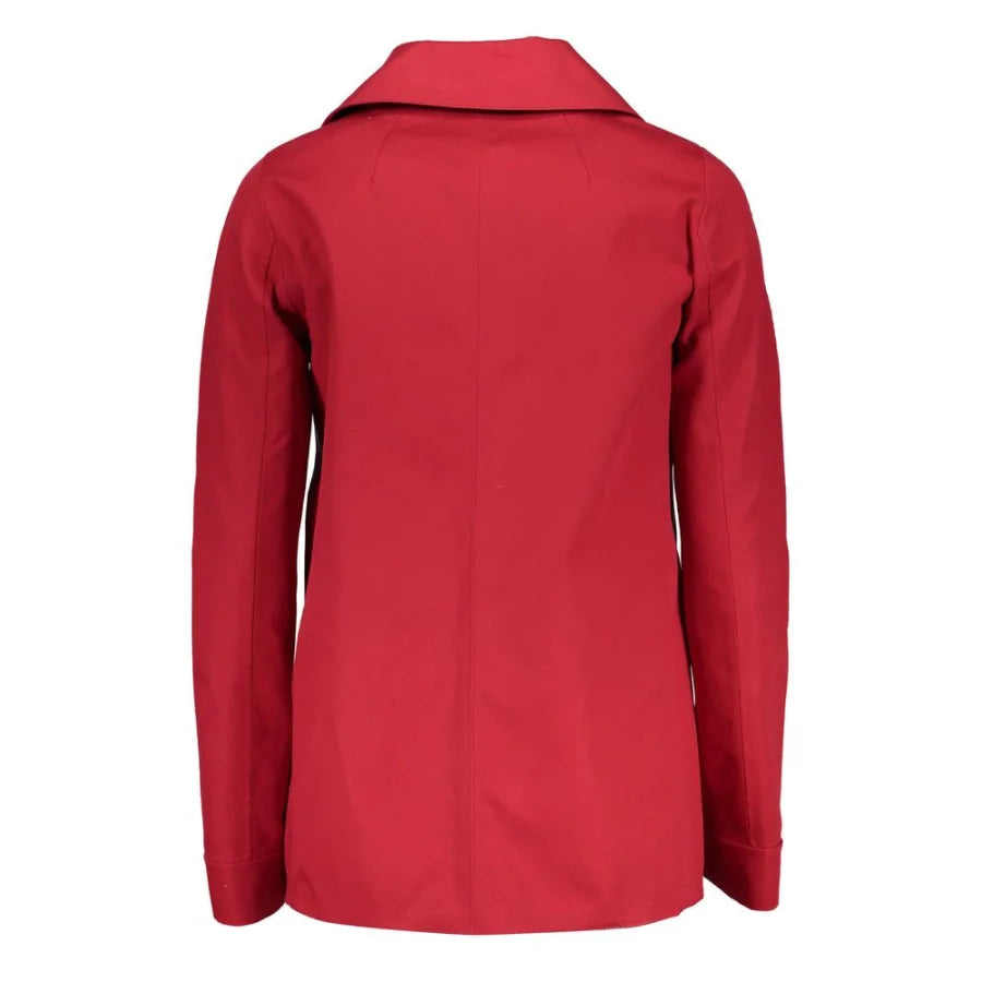 Gant Rosso Cotton Women Jacket
