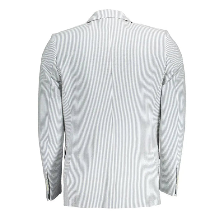 Gant White Cotton Men’s Jacket
