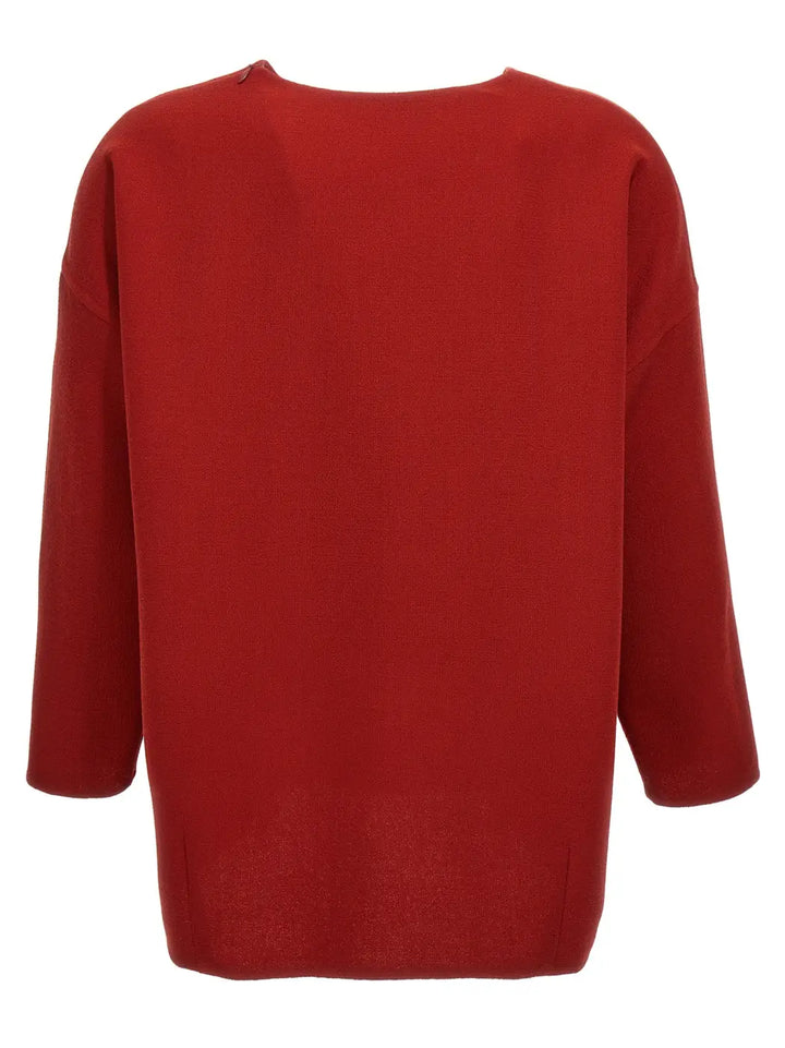 Gianluca Capannolo Red Virgin Wool Shirt